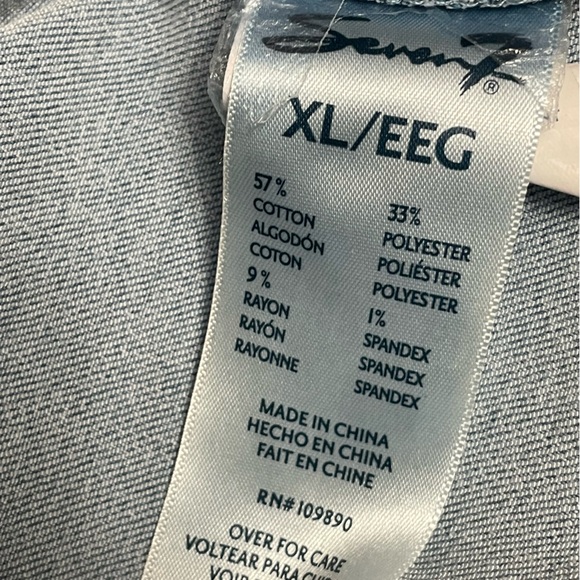 Seven7 Women's Light Blue Denim Jacket XL - Picture 5 of 7